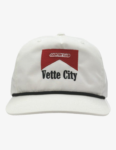 Vette City Smoke Cotton/Nylon Rope Hat Hat Greater Half